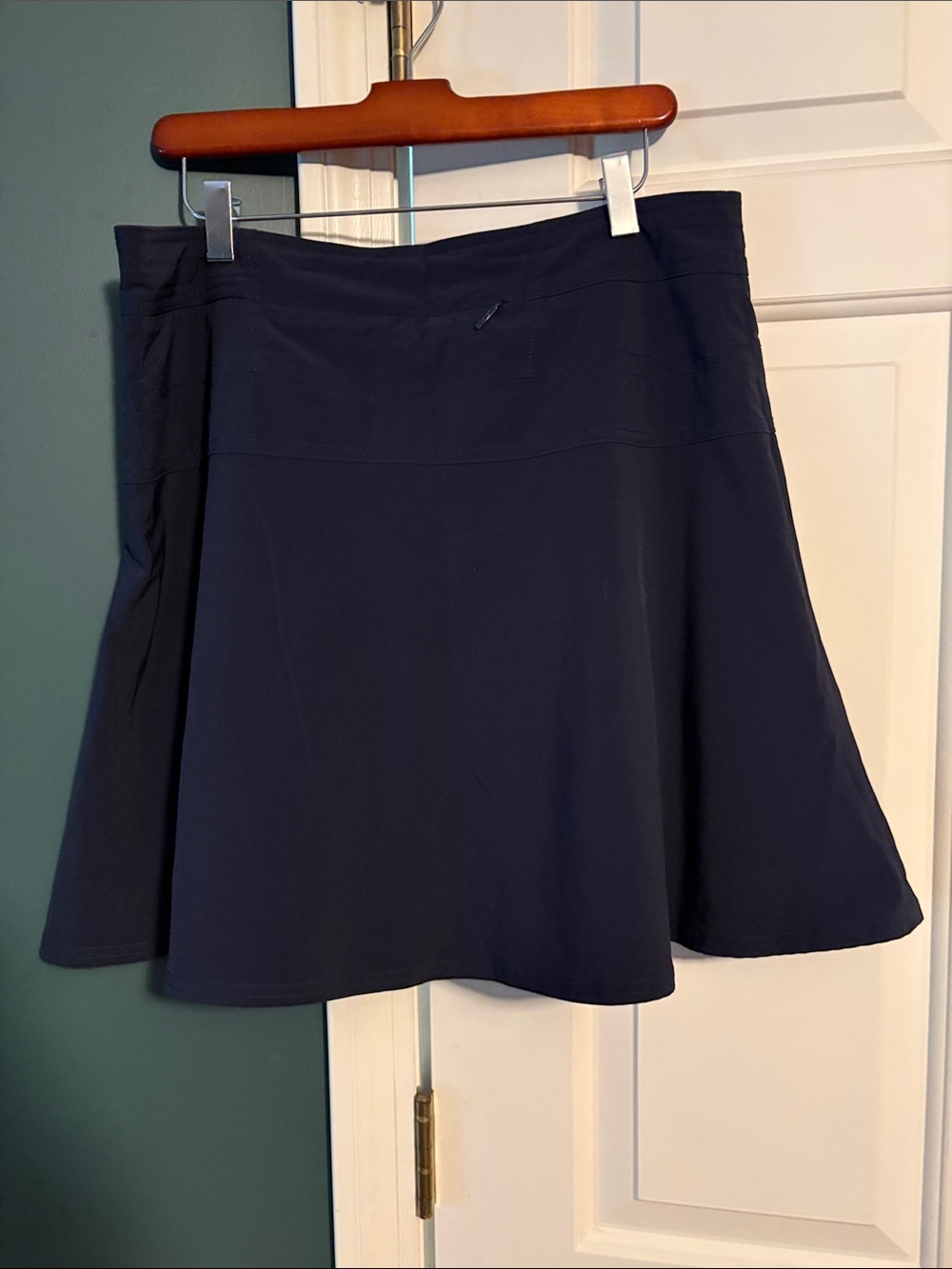 Athleta Navy A-Line Skirt - Flattering Flared Silhouette - Picture 2 of 7